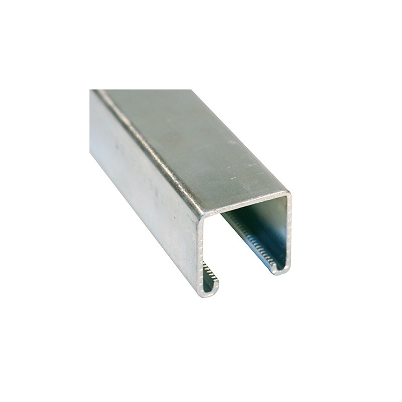 2 pcs - Unistrut 41 x 41mm Galvanised Steel Strut, 3m Long