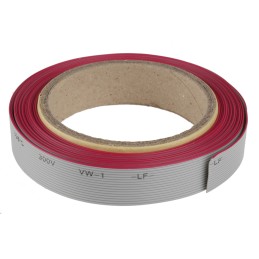 1 Reel of 5 M - RS PRO Flat Ribbon Cable, 16-Way, 1.27mm Pitch, 5m Length