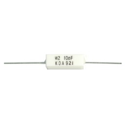 5 pcs - KOA 1Ω Ceramic Resistor 2W ±1% BWR2C1R00F