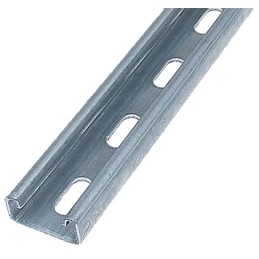 2 pcs - Unistrut 41 x 21mm Stainless Steel Strut, 2m Long