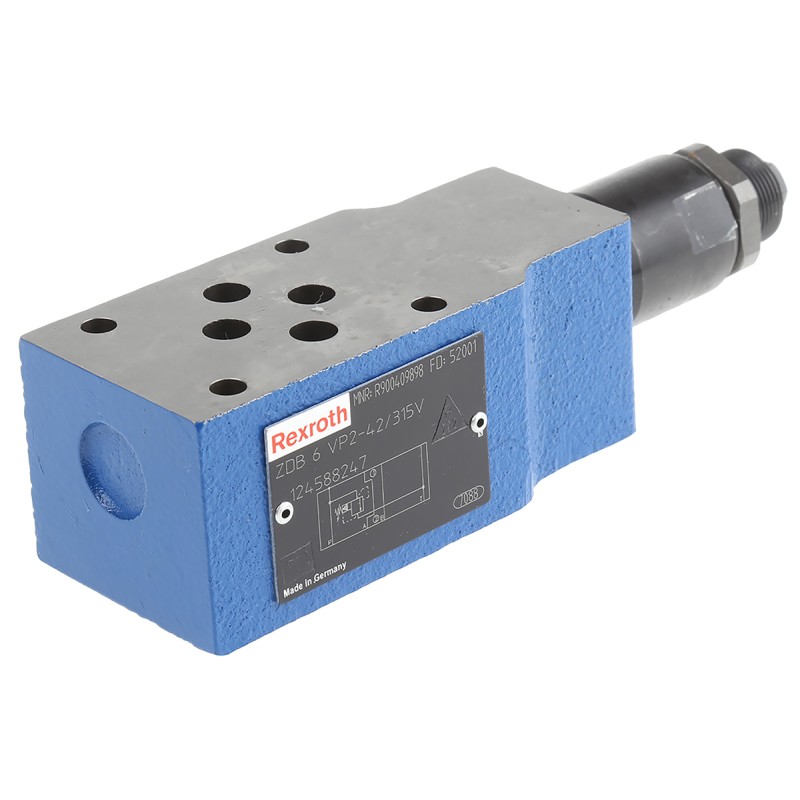 1 pcs - Bosch Rexroth CETOP Mounting Hydraulic Relief Valve, R900409898, 315bar