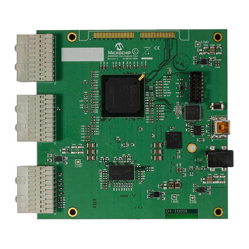 1 pcs - Microchip ADM00506 MCP37XXX High-Speed Pipeline ADC Data Capture Card Signal Conversion Development Kit