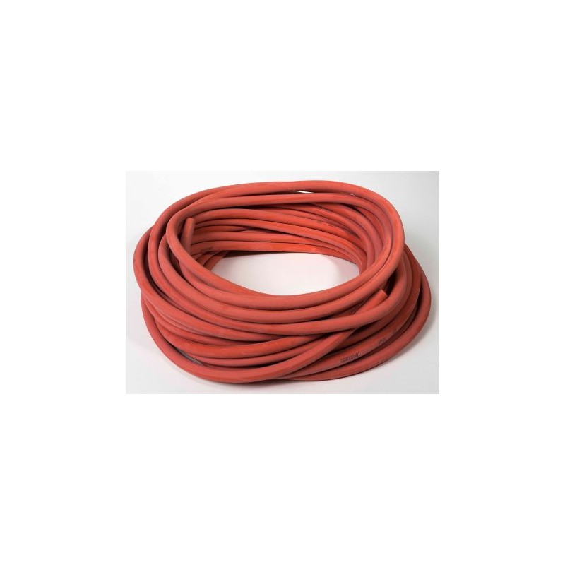 1 pcs - Saint Gobain Versilon™ GSR Flexible Tube, Natural Rubber, 8mm ID, 18mm OD, Red, 25m