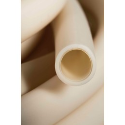 1 pcs - Saint Gobain Tygon® Chemical Flexible Tube, Polyolefin, TPE, 9.5mm ID, 12.7mm OD, Beige, 15m