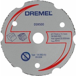 1 pcs - Dremel DSM500 Carbide Cutting Disc, 77mm x 2mm Thick, 2615S500JB