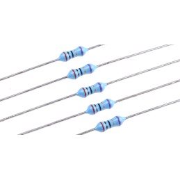 5 pcs - TE Connectivity 20Ω Metal Film Resistor 0.25W ±0.1% YR1B20RCC