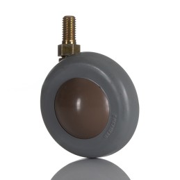 2 pcs - RS PRO Swivel Castor Wheel, 50kg Capacity, 50mm Wheel