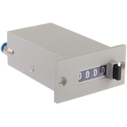 1 pcs - Crouzet 4 digits Pneumatic Counter 8bar