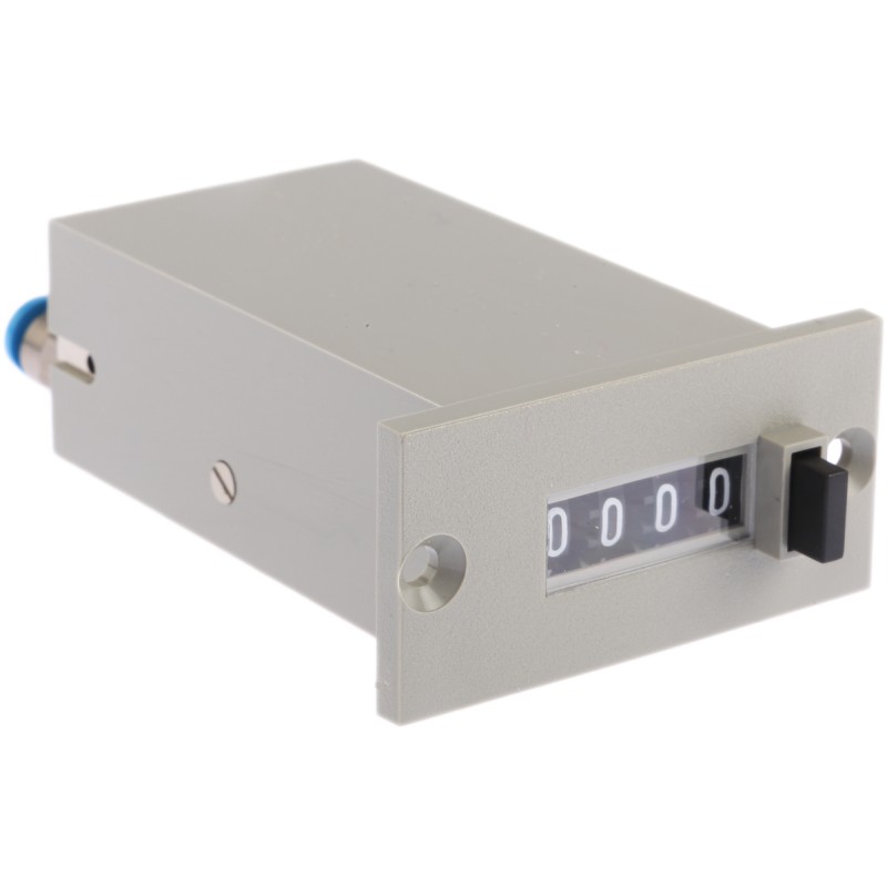 1 pcs - Crouzet 4 digits Pneumatic Counter 8bar