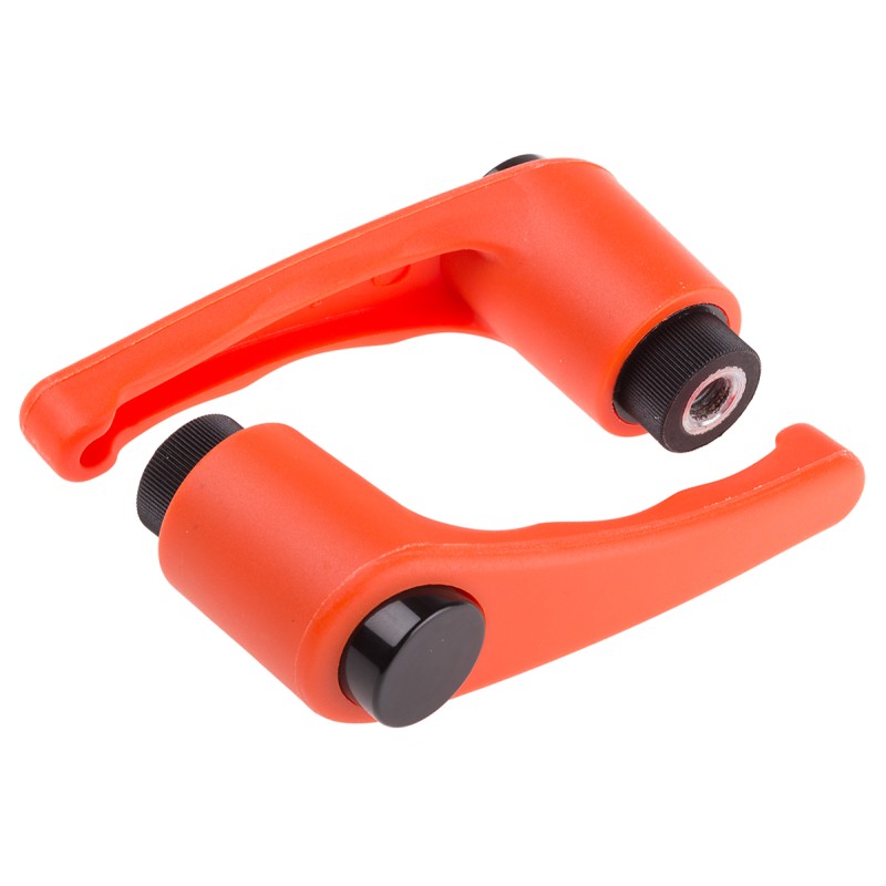 2 pcs - RS PRO Steel Clamping Lever, M8 x 15mm