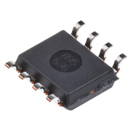 1 pcs - Texas Instruments, DAC Dual 12 bit-, 130ksps, Serial (SPI), 8-Pin SOIC