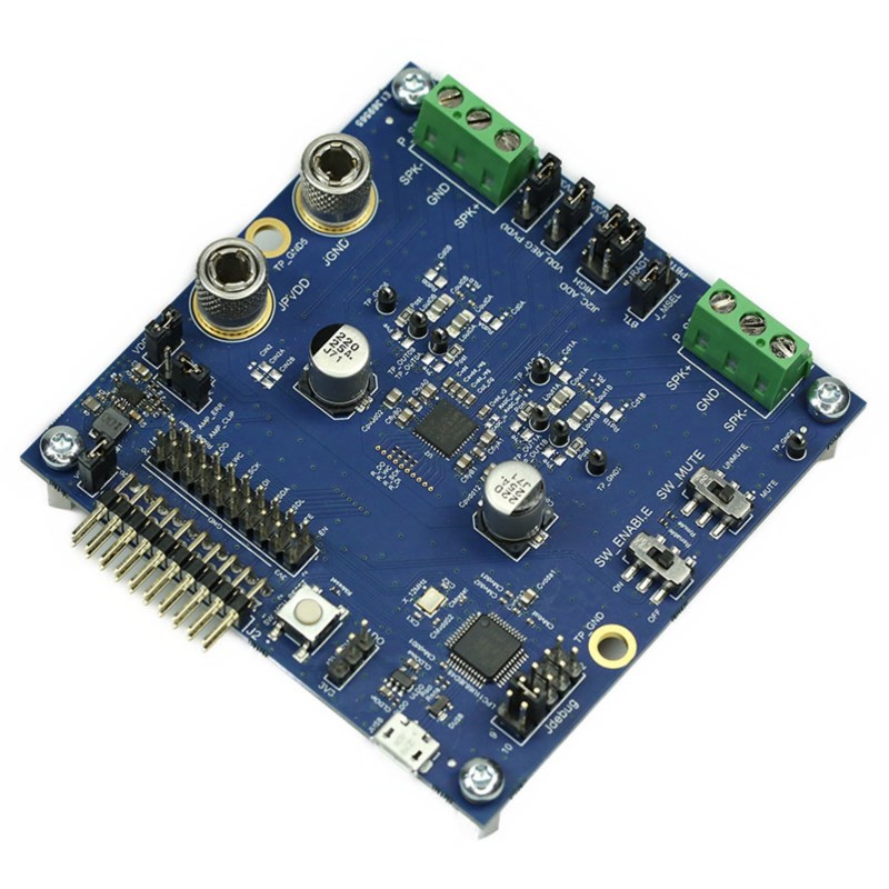1 pcs - Infineon EVALAUDIOMA2304DNSTOBO1, EVALAUDIOMA2304DNSTOBO1 Audio Amplifier Evaluation Board for MA2304DNS for