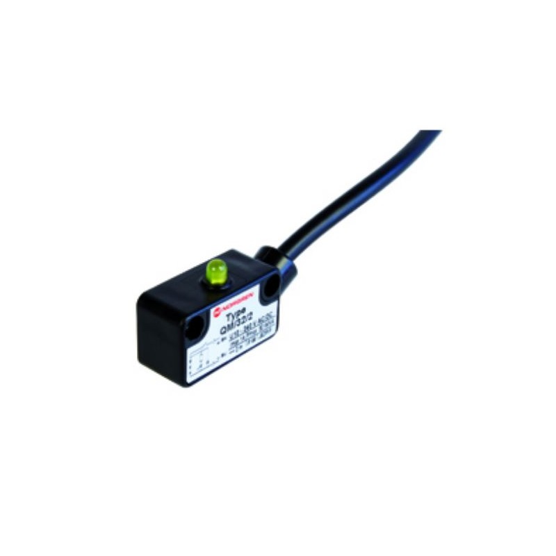 1 pcs - Norgren Reed Reed Switch, IP66, 10 - 240V ac, NO Operation, QM/34, with LED indicator