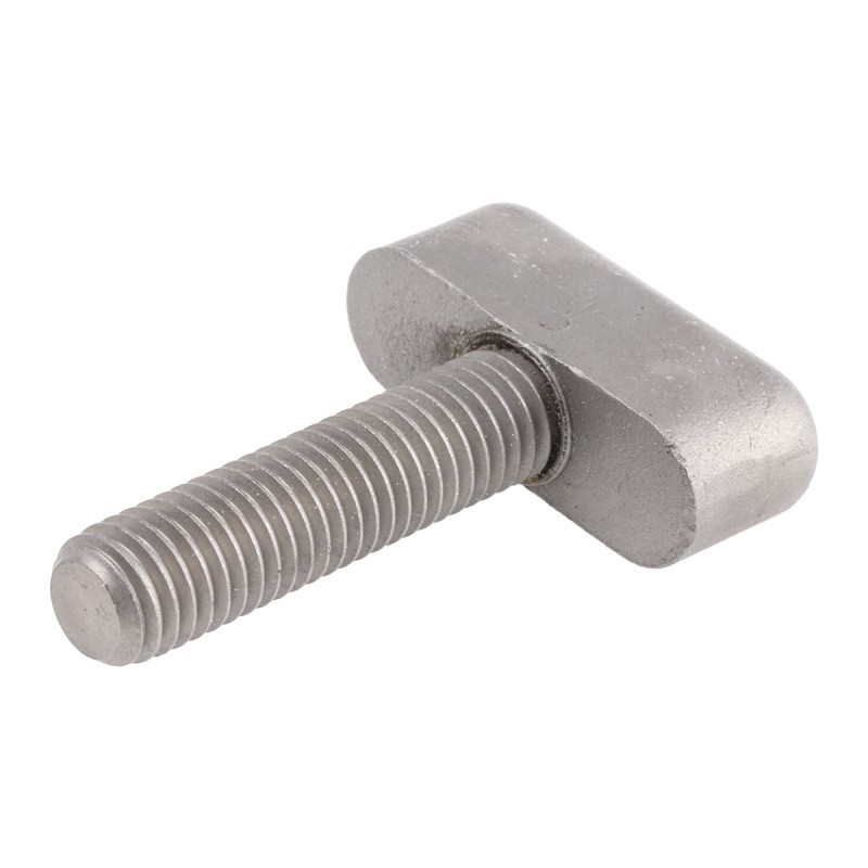 2 pcs - RS PRO Silver Wing Clamping Knob, M10, Threaded Stud