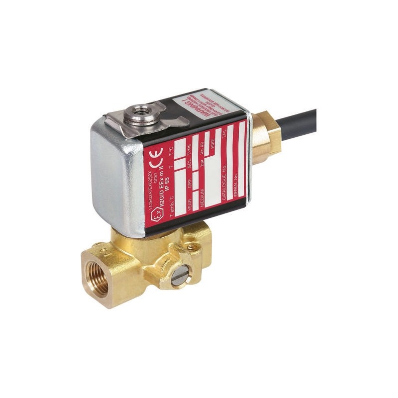 1 pcs - EMERSON – ASCO Solenoid Valve PVG256A002VMS.24/DC, 2 port(s) , NC, 24 V dc, 1/8in