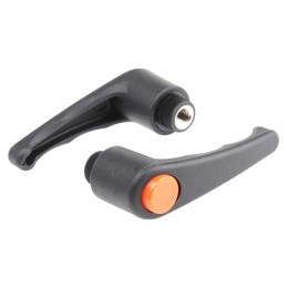 2 pcs - RS PRO Stainless Steel Clamping Lever, M8 x 12mm