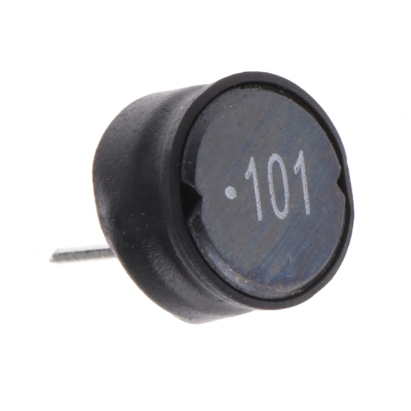 140 pcs - Wurth 100 μH ±10% Ferrite Leaded Inductor, Max SRF:9.4MHz, 1.1A Idc, 1Ω Rdc, WE-TI