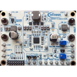 1 pcs - Infineon TLD5542-1IVREG-EVAL Buck-Boost Controller for TLD5190QV for TLD5542-1 as voltage regulator and LED driver