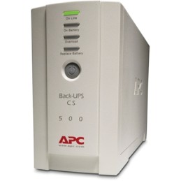 1 pcs - APC 180 - 266V Input Stand Alone Uninterruptible Power Supply, 500VA (300W), Back-UPS CS