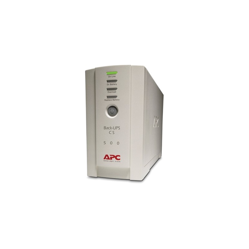 1 pcs - APC 180 - 266V Input Stand Alone Uninterruptible Power Supply, 500VA (300W), Back-UPS CS