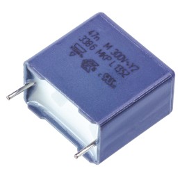 5 pcs - Vishay MKP 338 Polypropylene Film Capacitor, 300V ac, ±20%, 47nF, Through Hole