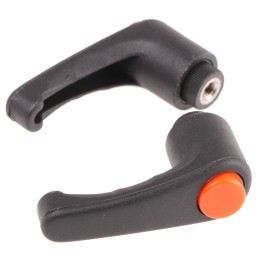 2 pcs - RS PRO Stainless Steel Clamping Lever, M5 x 10mm