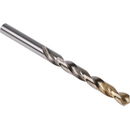 1 pcs - Dormer A002 Series HSS-TiN Twist Drill Bit, 10mm Diameter, 133 mm Overall
