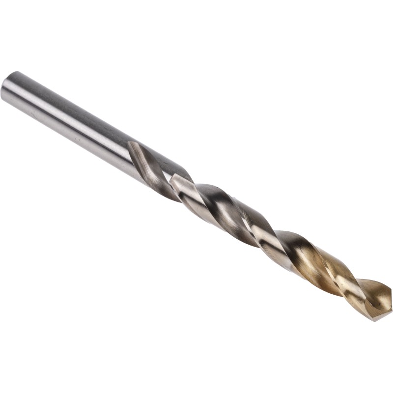 1 pcs - Dormer A002 Series HSS-TiN Twist Drill Bit, 10mm Diameter, 133 mm Overall