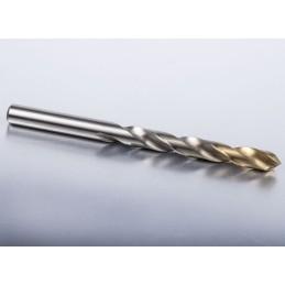 1 pcs - Dormer A002 Series HSS-TiN Twist Drill Bit, 10mm Diameter, 133 mm Overall