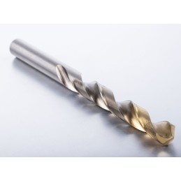1 pcs - Dormer A002 Series HSS-TiN Twist Drill Bit, 10mm Diameter, 133 mm Overall