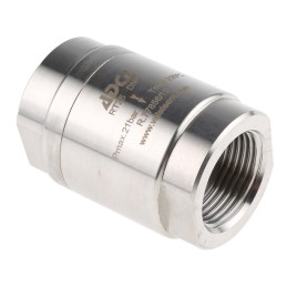 1 pcs - RS PRO Stainless Steel Single Non Return Valve, BSP 1in, 25 bar