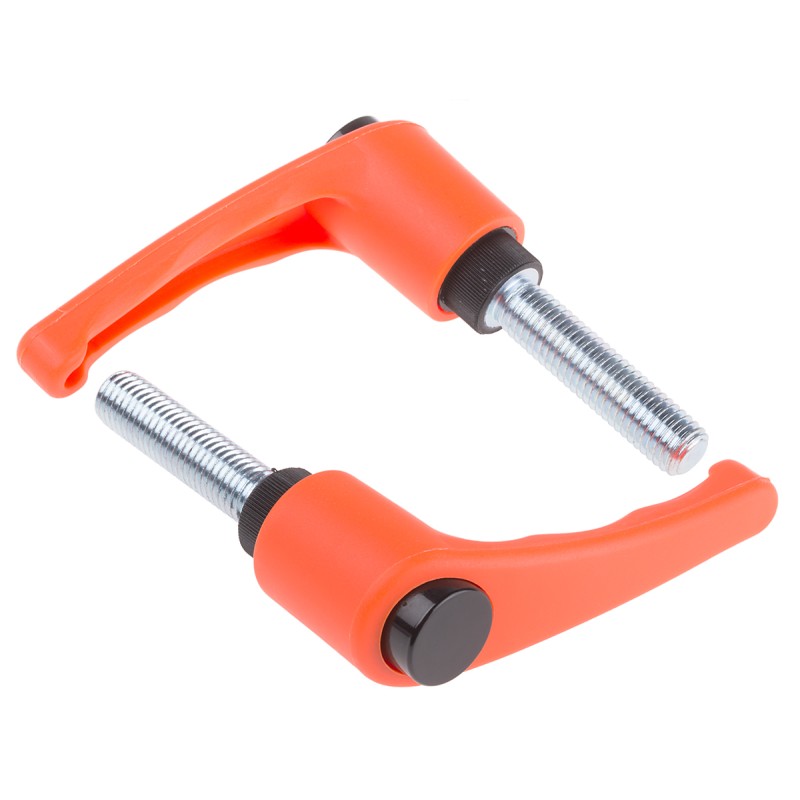 2 pcs - RS PRO Clamping Lever, M12 x 50mm