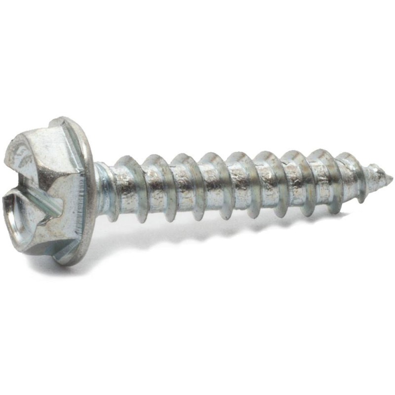 100 pcs - RS PRO Zinc Steel Self Tapping Screw, 2in Long
