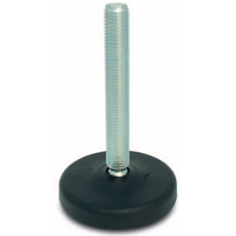 2 pcs - RS PRO M10 Adjustable Foot, 1000kg Static Load Capacity 30° Tilt Angle