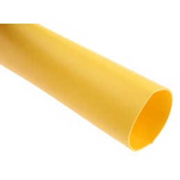 1 pcs - RS PRO Adhesive Lined Heat Shrink Tube, Yellow 24mm Sleeve Dia. x 1.2m Length 3:1 Ratio