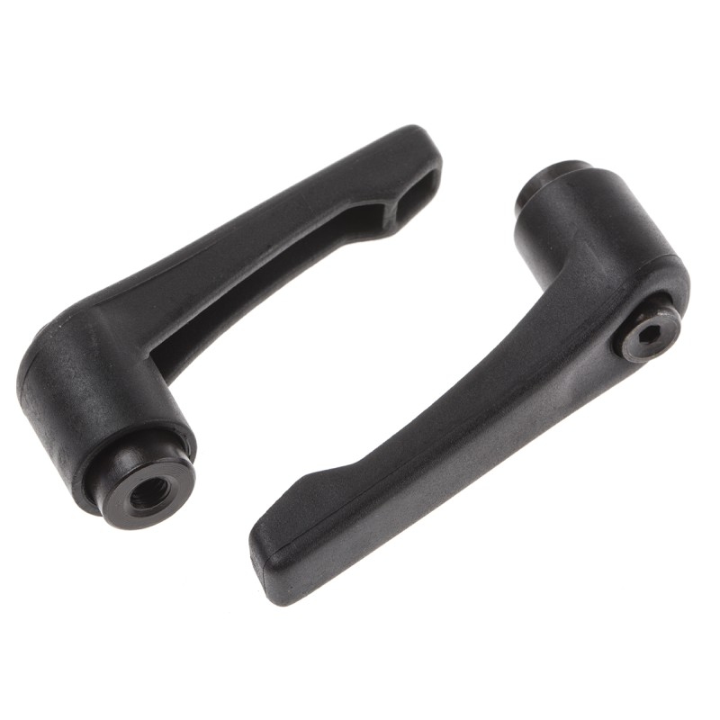 2 pcs - RS PRO Steel Clamping Lever, M6 x 10mm