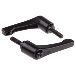 2 pcs - RS PRO Clamping Lever, M5 x 16mm