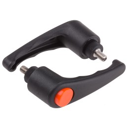 2 pcs - RS PRO Clamping Lever, M6 x 10mm