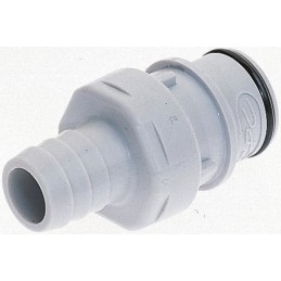 1 pcs - Colder Products Hose Connector, Straight Hose Tail Coupling, NPT 1/2in 1/2in ID, 4.2 bar