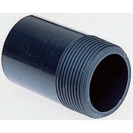 1 pcs - Georg Fischer Nipple PVC & ABS Threaded Fitting