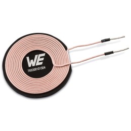 24 pcs - Wurth Elektronik WE-WPCC Wireless Charging Coil Transmitter 6A, 6.3 μH, 47.5mm dia.