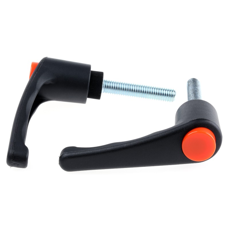 2 pcs - RS PRO Clamping Lever, M10 x 50mm