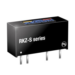1 pcs - Recom RKZ DC-DC Converter, 12V dc/ 168mA Output, 10.8 - 13.2 V dc Input, 2W, Through Hole, +85°C Max Temp -40°C