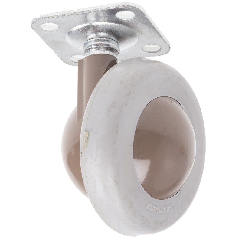 2 pcs - RS PRO Swivel Castor Wheel, 50kg Capacity, 56mm Wheel