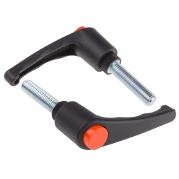2 pcs - RS PRO Clamping Lever, M12 x 50mm