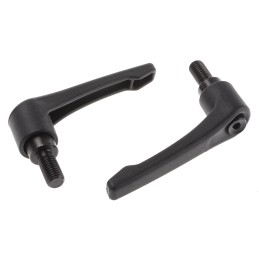 2 pcs - RS PRO Clamping Lever, M10 x 20mm