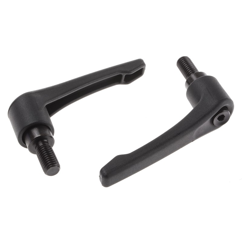 2 pcs - RS PRO Clamping Lever, M10 x 20mm
