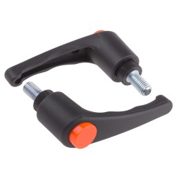 2 pcs - RS PRO Clamping Lever, M10 x 20mm