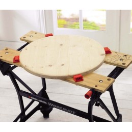 1 pcs - Black & Decker Portable Steel Workbench, 250kg Max Load, Adjustable Height, 775mm x 740mm