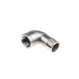 1 pcs - RS PRO Stainless Steel Pipe Fitting, 90° Circular Elbow, Female R 3/4in x Male R 3/4in